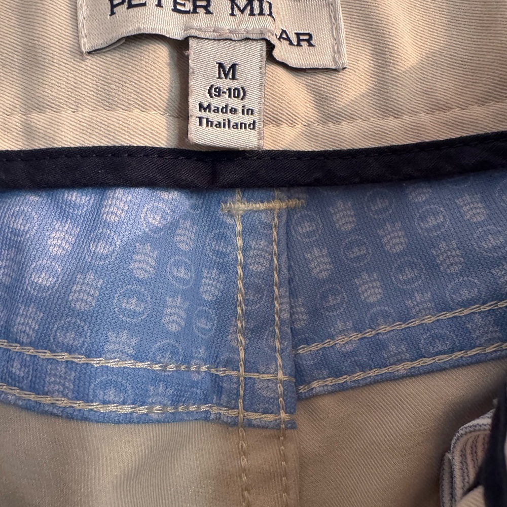 Peter Millar boys khaki performance twill pant size medium